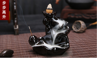 Approvisionnement Direct Usine Cascade pour Brûleur d'Encens Lotus à Refoulement Bakhoor Diffuseur d'Aromathérapie pour Décoration d'Intérieur et Cadeau