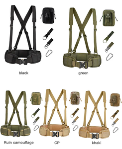 Ceinture Modulaire Tactique Molle Rembourrée Tir <span class=keywords><strong>Wargame</strong></span> et Paintball Accessoires pour Travail en Plein Air Chasse et Cs Griddle - Product Image 1