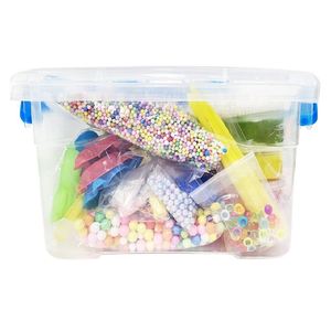 2020 Hot Sale Educational DIY <b>Toy</b> Crystal Clear Charms Lab <b>Slime</b> Kit - Product Image 2