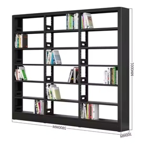 Estantería Metálica Multi-Nivel para Libros, Armario con Estructura Metálica, Estantería Escolar, Mueble de Exhibición Directo de Fábrica para Librerías y Bibliotecas - Product Image 1