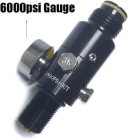 Mejore su juego de paintball con 4500psi Entrada Regulador PCP 2200psi Salida
