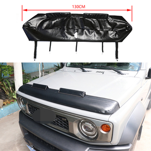 Lantsun ฝากระโปรงหน้าพีวีซี JMN020ฝากระโปรงทรายและหินกั้นสำหรับ Suzuki สำหรับ Jimny 2019 + 3ประตู - Product Image 1
