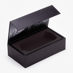 Cajas de regalo de botellas de vidrio de cartón de lujo con logotipo impreso personalizado, caja de regalo de vino con inserciones, se aceptan carpetas de cartón personalizadas - Product Image 4