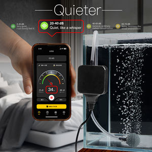 UUIDEAR Pompe à <span class=keywords><strong>air</strong></span> d'<span class=keywords><strong>aquarium</strong></span> silencieuse pour petit <span class=keywords><strong>aquarium</strong></span> adaptée aux bébés poissons - Product Image 2