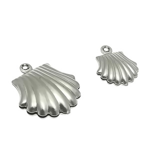 Pendentifs creux en acier inoxydable, formes variées, or et argent, pour la création de colliers, accessoires de bijouterie - Product Image 5