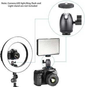 <span class=keywords><strong>Pas</strong></span> cher Prix Mini Rotule 360 Degrés Avec Montage De Sabot pour Caméras de Smartphone, Gopro, lampe Vidéo LED, Micro - Product Image 6