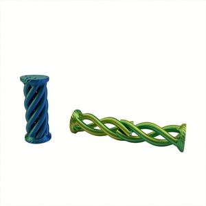 Superior Finish New Articulated Safe PLA Soft Tactile Texture Emotional <strong>Balance</strong> Tool Spiral Fidget Toy for Cool Office Gadget - Product Image 2