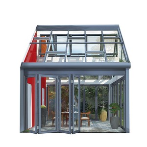 Véranda sur mesure 4 saisons, <span class=keywords><strong>solarium</strong></span> autoportant, maison en verre de haute qualité, véranda en aluminium - Product Image 3
