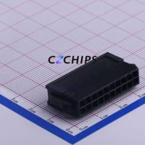 HX30002-20R bk Housing (Wire-to-Board / Wire-to-Wire) P=3mm Connector 2x10P 3mm 3mm 2 - Product Image 2