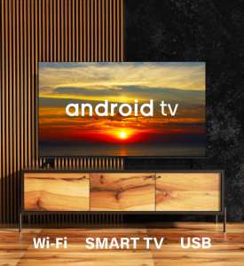 Televisor Inteligente Android LED Negro de Alta Calidad de 32 Pulgadas HDTV con USB y WiFi para Uso en Hoteles - Product Image 2