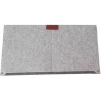Tapis de bureau en feutre écologique avec logo personnalisé Tapis de souris d'ordinateur en feutre Tapis de table antidérapant