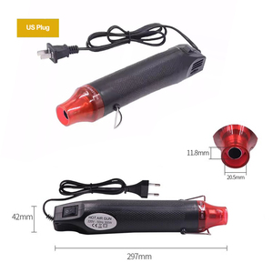110V 220V <span class=keywords><strong>Mini</strong></span> <span class=keywords><strong>pistolet</strong></span> à <span class=keywords><strong>Air</strong></span> <span class=keywords><strong>chaud</strong></span> portable 300W <span class=keywords><strong>pistolet</strong></span> à <span class=keywords><strong>Air</strong></span> <span class=keywords><strong>chaud</strong></span> Portable pour bricolage artisanat emballage rétractable PVC douleur de séchage - Product Image 4