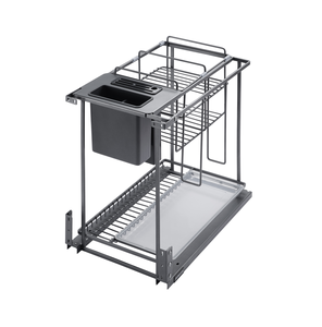 Cesta de almacenamiento de <span class=keywords><strong>despensa</strong></span> de <span class=keywords><strong>cocina</strong></span> lateral <span class=keywords><strong>extraíble</strong></span> de la serie Carlton, organizador de condimentos <span class=keywords><strong>extraíble</strong></span> - Product Image 3