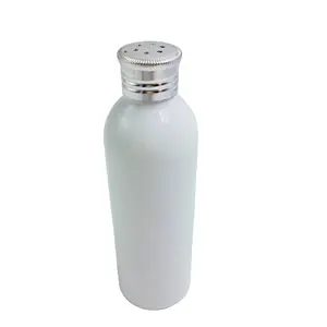 6oz White Aluminum Powder Shakers