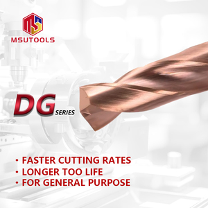 6 mét Shank đường kính tin-tráng End Mill cho kim loại đúc thép msu Chất lượng cao 3D vonfram rắn Carbide Twist Khoan <span class=keywords><strong>Bits</strong></span> - Product Image 2
