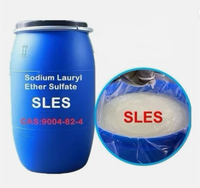 SLES 70% en pâte, tensioactif anionique de haute pureté, lauryl éther sulfate de sodium pour shampoing