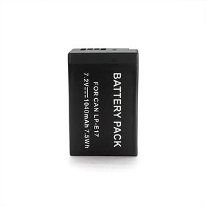 แบตเตอรี่ E17 LP-E17 LP 1040mAh แบตเตอรี่กล้องสำหรับ EOS 77D 200D 250D 750D 200D 760D II 800D 850D 8000D 9000D <span class=keywords><strong>R10</strong></span> RP - Product Image 5