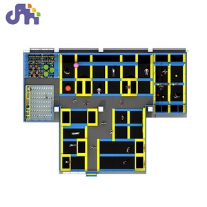 Lớn Tùy Chỉnh Pvc <span class=keywords><strong>Trampoline</strong></span> Công Viên Thiết Bị Phiêu Lưu Nhảy <span class=keywords><strong>Trampoline</strong></span> Cho Trẻ Em Cho 10ft 14ft 12ft Công Viên Giải Trí - Product Image 2