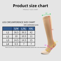Chaussettes de compression montantes personnalisées à bout ouvert, respirantes, pour le soutien athlétique (course, cyclisme, entraînement) – Hommes, Femmes, Marques Sportives