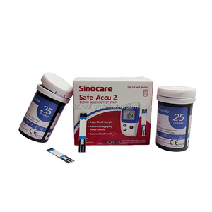 Tira Reactiva para <span class=keywords><strong>Medidor</strong></span> <span class=keywords><strong>de</strong></span> <span class=keywords><strong>Glucosa</strong></span> Safe Accu2 <span class=keywords><strong>Sinocare</strong></span> - Product Image 6