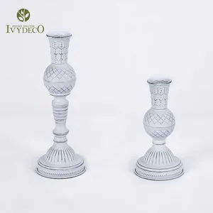 IVYDECO Oem高品质定制工业风格木材烛台