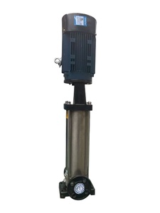 Pompe verticale multi-étages en acier inoxydable à fonctionnement silencieux et sans perturbation pour le remplissage d'eau des systèmes de climatisation centralisée - Product Image 1