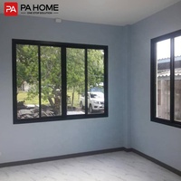 Fenêtres et portes coulissantes insonorisées en aluminium profilé PA House Push Pull