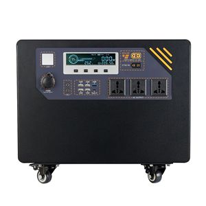 สถานีไฟฟ้าพกพา 220V แบตเตอรี่ LiFePO4 อินเวอร์เตอร์คลื่นไซน์บริสุทธิ์ ชาร์จพลังงานแสงอาทิตย์ สำหรับตั้งแคมป์กลางแจ้ง ใช้ในกรณีฉุกเฉิน - Product Image 3