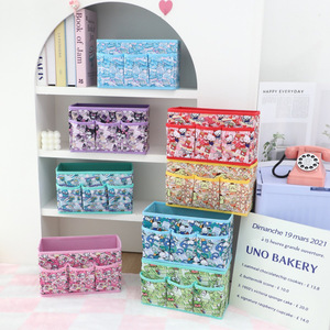 Foldable <b>Desktop</b> Cosmetic <b>Organizer</b> Box Rectangle Standing Type <b>For</b> Skincare Keys Storage Office <b>Organizer</b> - Product Image 1