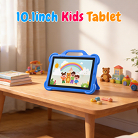 Nouvelle tablette Android 15.0 de 10,1 pouces pour enfants, processeur octa-core 2,0 GHz, 8 Go de RAM + 32 Go de stockage, appareil photo 8 MP, tablette PC Wi-Fi antichoc à écran capacitif