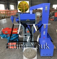 Machines à décortiquer le riz portables 500 kg/h, usage domestique, système complet multifonctionnel à moteur, fonte, 220 V