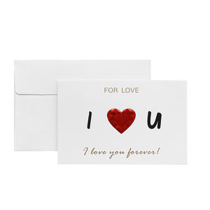 <span class=keywords><strong>Carte</strong></span>-cadeau personnalisée en papier <span class=keywords><strong>2023</strong></span>, <span class=keywords><strong>carte</strong></span> <span class=keywords><strong>de</strong></span> vœux saint-valentin mariage 18ème anniversaire avec enveloppe - Product Image 3