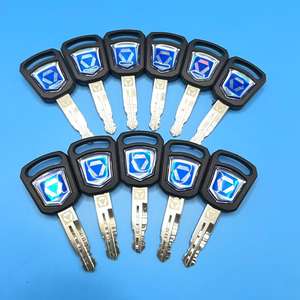 กุญแจรถขุด XCMG 10 ชิ้น รุ่นใหม่ สำหรับ 75DA 60D 215 200 กุญแจสตาร์ท - Product Image 3