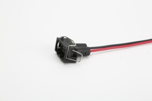 Conectores de adaptadores de 2 pines de aplicación directa CHSKY, enchufe de ventilador electrónico automotriz, Material plástico - Product Image 6