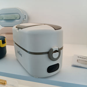 กล่องข้าวอุ่นร้อนไฟฟ้าแบบพกพา 2-in-1 สแตนเลส สำหรับใช้ในบ้าน 220V/110V/24V/12V พร้อมกระเป๋าหิ้ว รุ่น KL02001 - Product Image 3