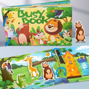 Libros Sensoriales para Niños Mayores de 3 Años, Actividades de Aprendizaje Preescolar para Autismo, Libro de Actividades para Niños Pequeños - Product Image 1
