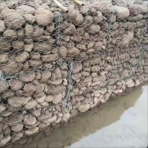 Stone Cage <b>Net</b>, Galvanized Gabion <b>Net</b>, River Channel Treatment, Reinforced Slope Protection, Solid Bank Cage, Stone Cage <b>Net</b> Box - Product Image 4