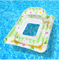 Hamac flottant gonflable de luxe pour piscine, chaise longue aquatique pour adulte, siège en maille, radeau de natation pour plage, fête, complexe hôtelier, jardin et piscine