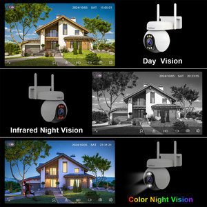 ชุดกล้องวงจรปิดไร้สาย PTZ 5MP ซูมออปติคอล <span class=keywords><strong>5</strong></span> เท่า พร้อม NVR ระบบกล้องวงจรปิดกันน้ำ 5MP สำหรับภายใน/ภายนอกอาคาร หน้าจอสัมผัส 10.1 นิ้ว - Product Image 6