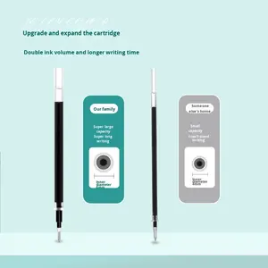 Schreibwaren Moran Kundenspezifischer Gelstift 0,5mm Einziehbarer Kunststoff-Gelstift PC033 für Büro & Schule Logoaufdruck Möglich - Product Image 3