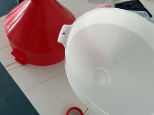 Embudo de reabastecimiento de agua KiMin <span class=keywords><strong>2023</strong></span> 32cm, embudo Industrial grueso, embudo de plástico grande - Product Image 4