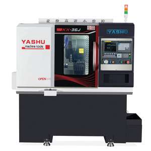 Automatische Mini-CNC-Drehmaschine Langlebige, stabile Maschinen Hochpräzise CNC-Fräs drehmaschine Benutzer definiertes Logo Muster erlaubt - Product Image 1