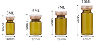 Boîte Cadeau Personnalisée pour Ampoules et Flacons Peptides 2ml, 3ml, 5ml, 10ml avec Impression