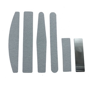 Değiştirilebilir yarım ay kabuğu ve sopa tırnak törpüsü ve zımpara malzemesi ile popüler çevre dostu özel Metal taban - Product Image 6