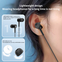 Audífonos Intrauditivos con Cable y Micrófono, Flexibles, con Conector de 3.5 mm, para Juegos, Chipset para Teléfono Móvil, Venta al Por Mayor