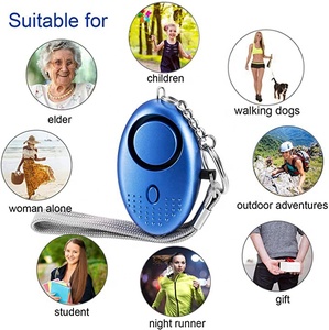 Ins nóng bán đầy màu sắc phụ nữ cá nhân Sản phẩm an ninh Keychain tự vệ sản phẩm - Product Image 5