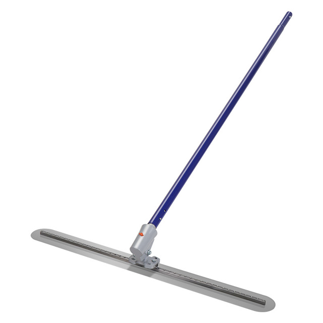 Concrete Trowel 60CM Concrete Plaster Trowel Manganese Steel Fresno Trowel for Construction Tools