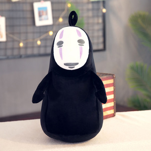 ตุ๊กตาจี้ห้อยคอ 3 แบบ ขนาด 35 ซม. ตุ๊กตาสัตว์การ์ตูน Spirited Away ตุ๊กตาผ้าพลัฌอนิเมะคนไร้หน้า พวงกุญแจ - Product Image 2