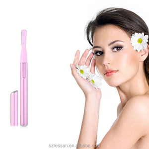 Maquinilla de afeitar eléctrica <span class=keywords><strong>para</strong></span> cejas, afeitadora indolora Unisex, Mini cortadora de <span class=keywords><strong>pelo</strong></span> facial - Product Image 2