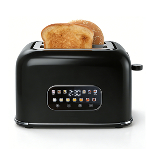 Tostadora Digital de 850W con Cuerpo de Plástico, Pantalla Táctil a Color, Calentamiento Rápido, 2 Rebanadas, Tostadora Eléctrica Inteligente - Product Image 2